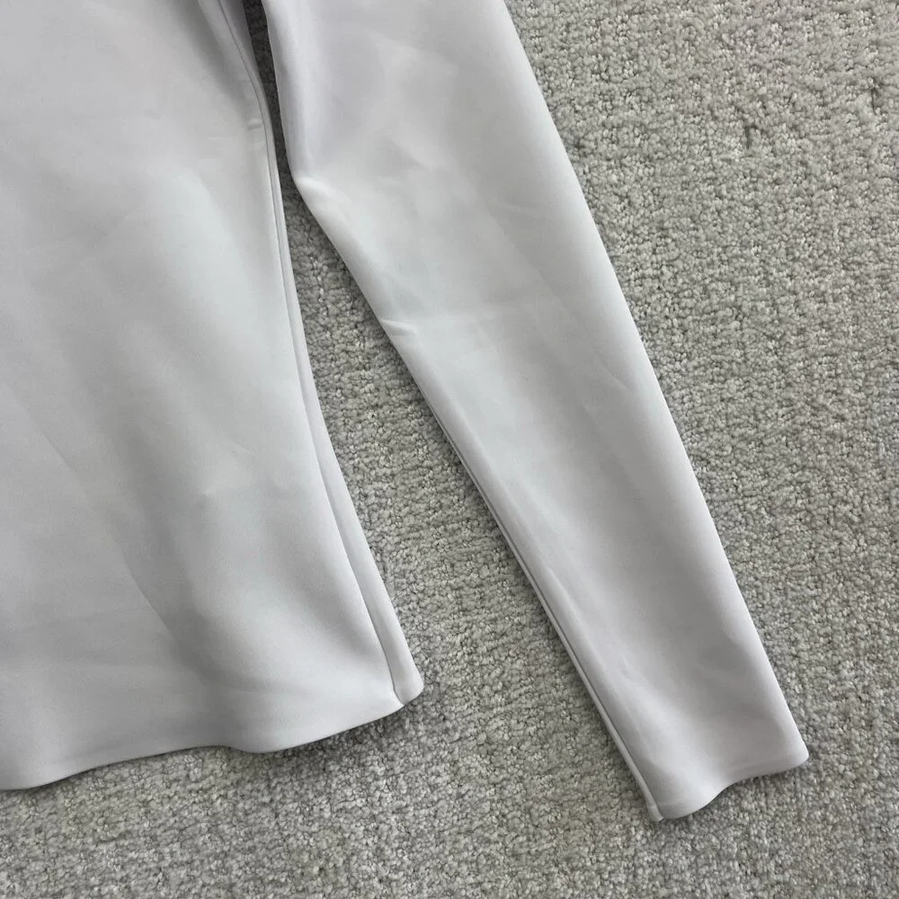 Abercrombie & Fitch Women’s Size XS Long-Sleeve Slim Strech Top White Preppy - Picture 4 of 14